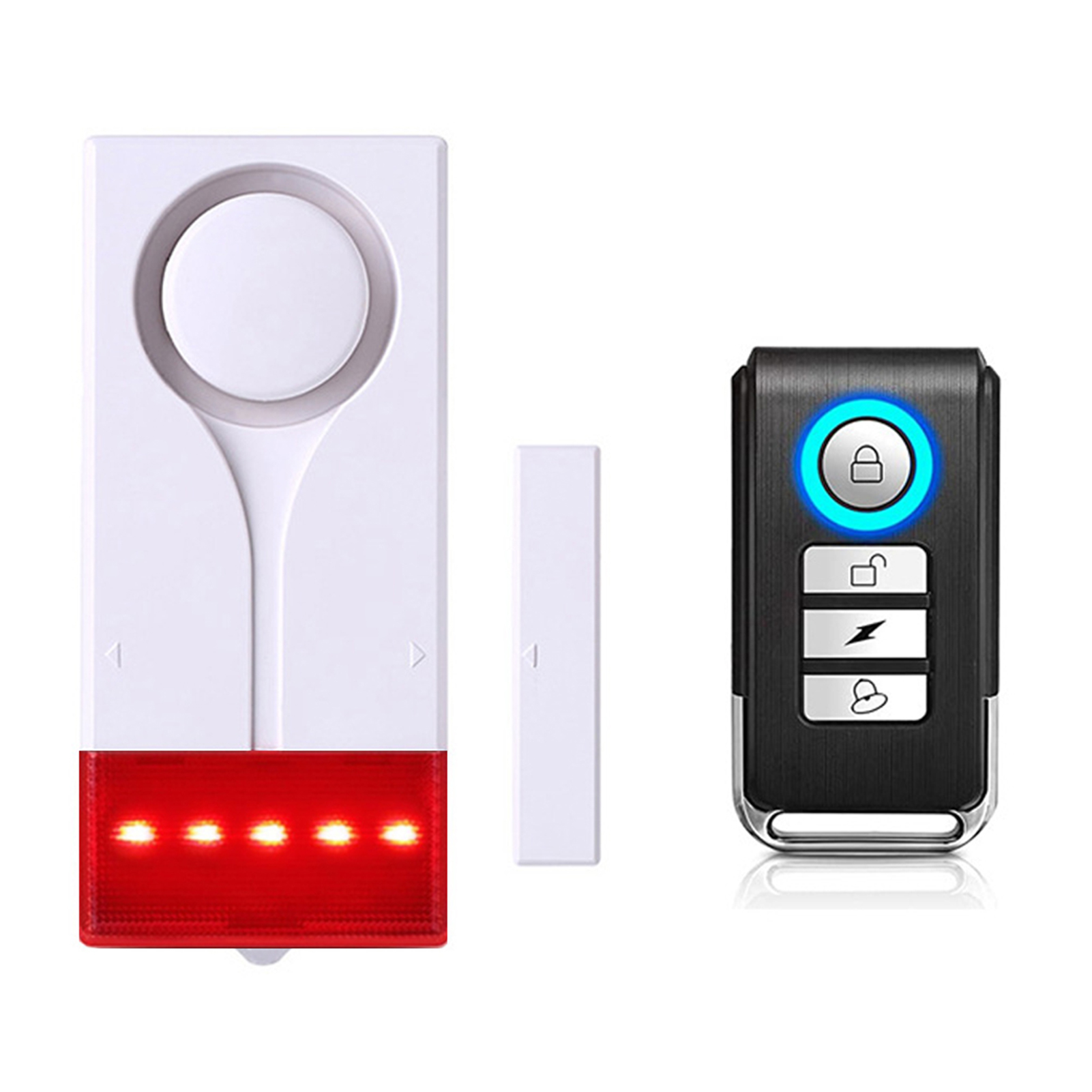 Wireless Door Sensor - 도난 방지 경보 110db 큰 소리의
