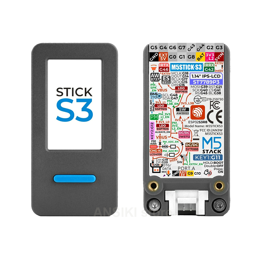 Smart Home Display - M5Stack M5StickS3 ESP32-S3 IoT 개발 키트,