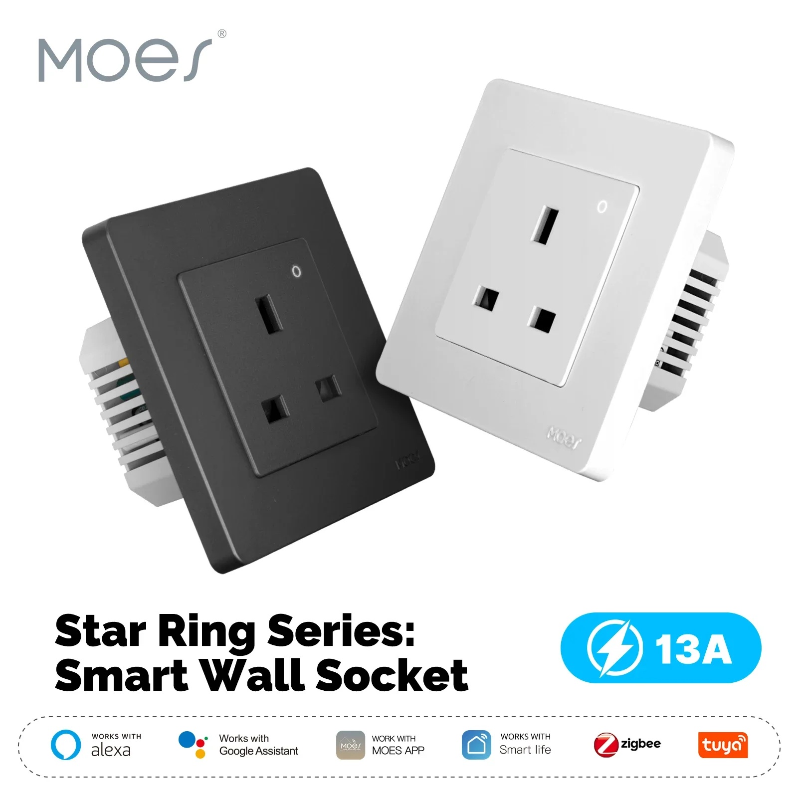 Smart Home Energy App - MOES Tuya ZigBee 스마트 소켓 영국