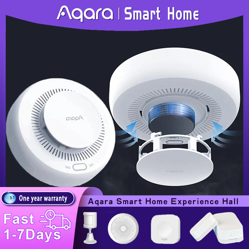 Smart Home Zestaw - Aqara 스마트 연기 감지기 센서 Zigbee