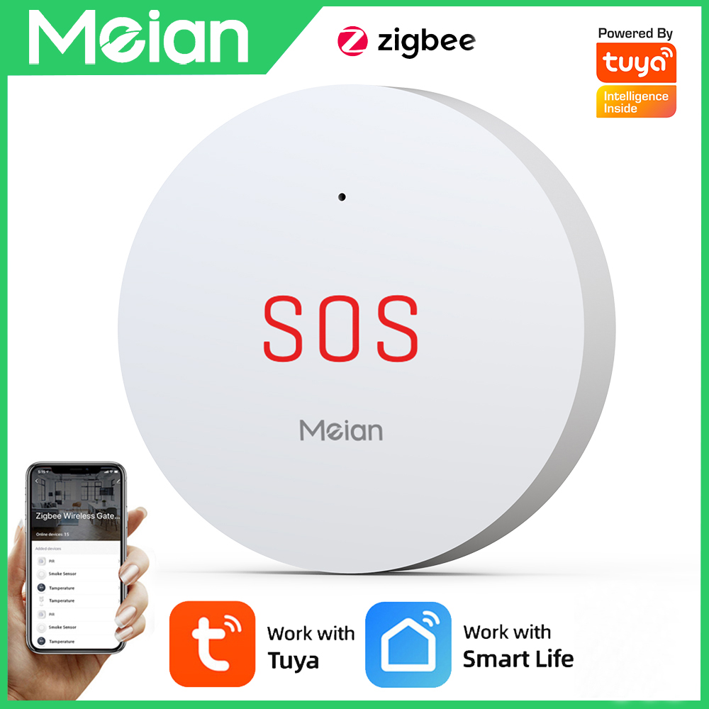 Smart Home Hub - Zigbee 투야 SOS 비상 버튼, 홈