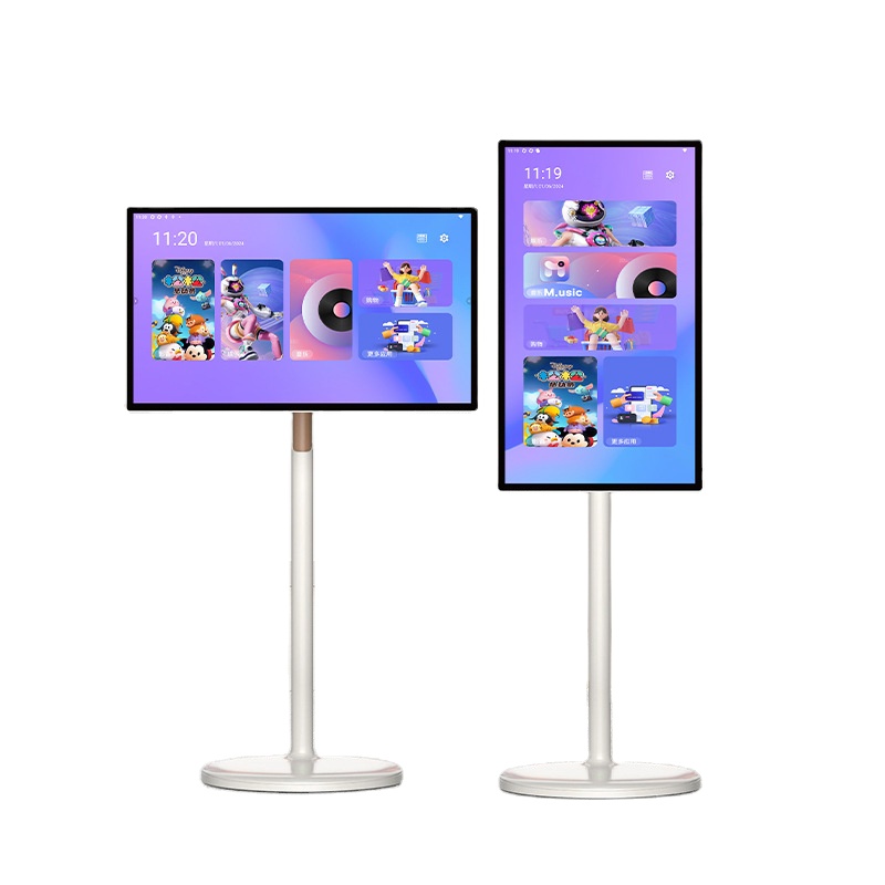 Smart Home Display - 32인치 이동식 터치스크린 모니터 안드로이드 무선