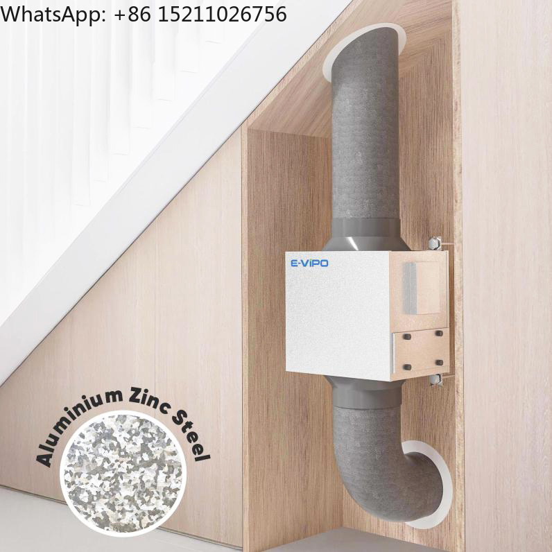 Smart Home Ventilation System - E-VIPO 유연한 단방향 환기 장치, 공기