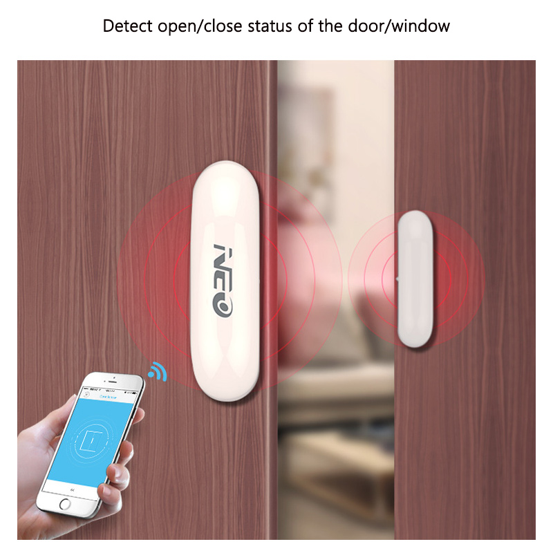 Wireless Door Sensor - 지능형 무선 도어 자기 감지기 알람