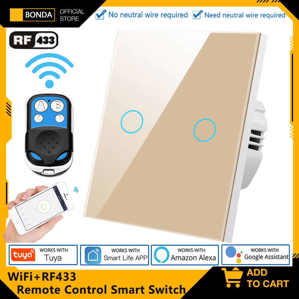 Smart Home Google - Tuya EU WiFi + RF433 스마트