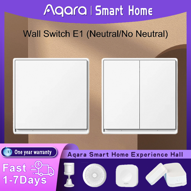 Smart Home Zestaw - 기존 Aqara 벽 스위치 E1 버전