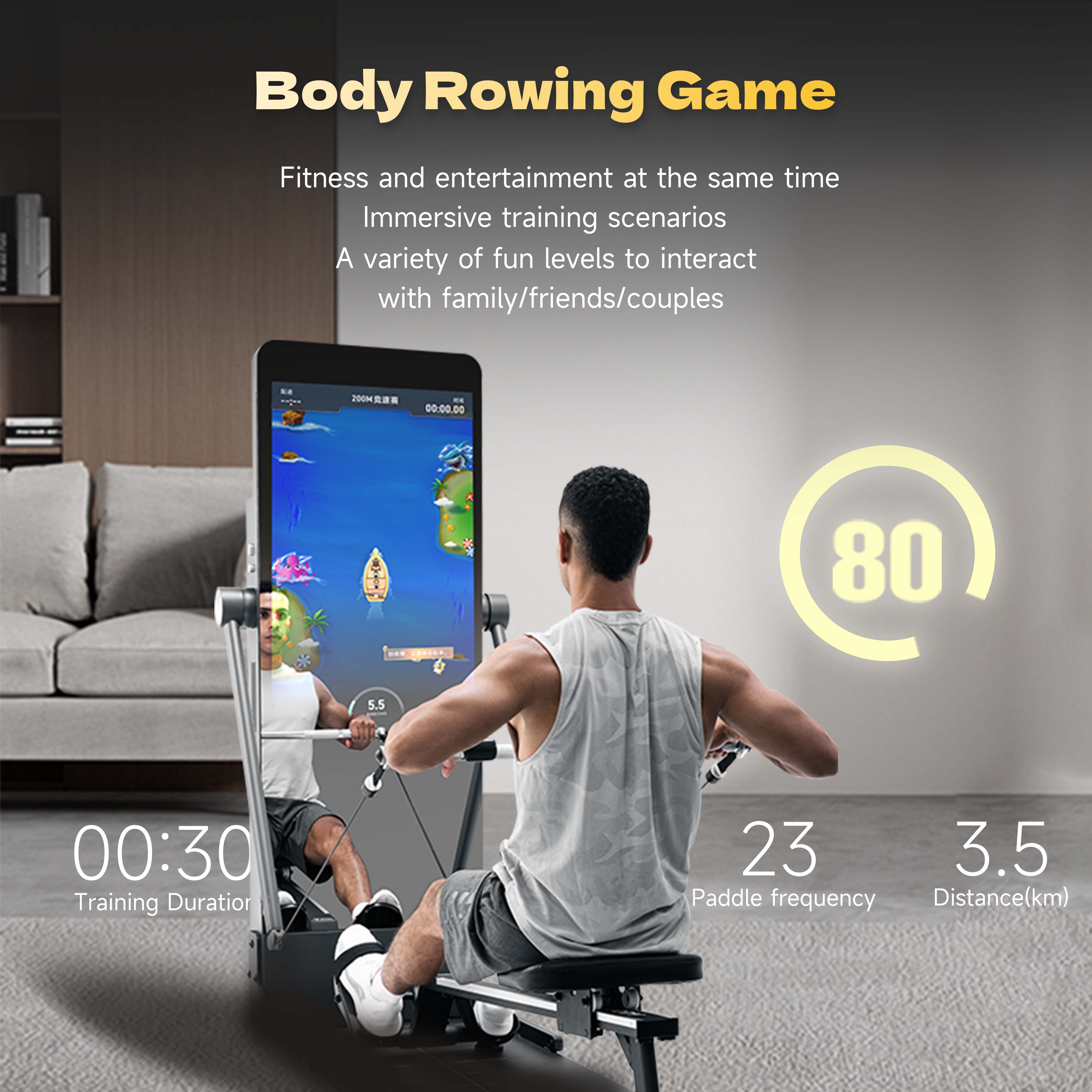 Smart Home Gym Mirror - 파워 스테이션 피트니스 스테이션 스마트 짐