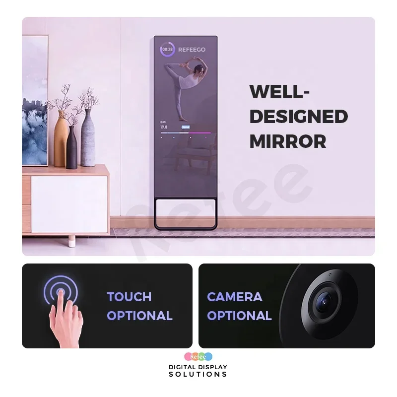 대형 인터랙티브 피트니스 운동 스마트 홈 짐 트레이너  - Smart Home Gym Mirror 리뷰 및 가격