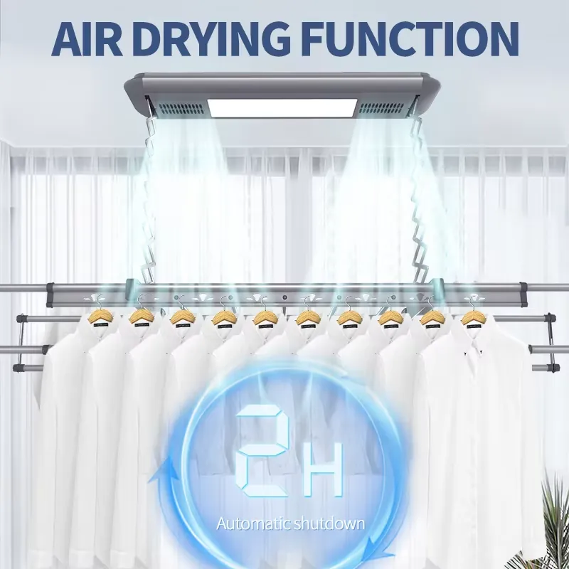스마트 홈 1m 전기 접이식 건조대 열풍 가열 발코니  - Smart Home In Us 리뷰 및 가격