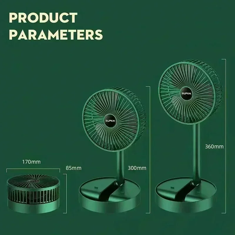 조정 가능한 접이식 USB 팬 미니 전기 냉각 팬 가정 - Smart Home Pc 리뷰 및 가격