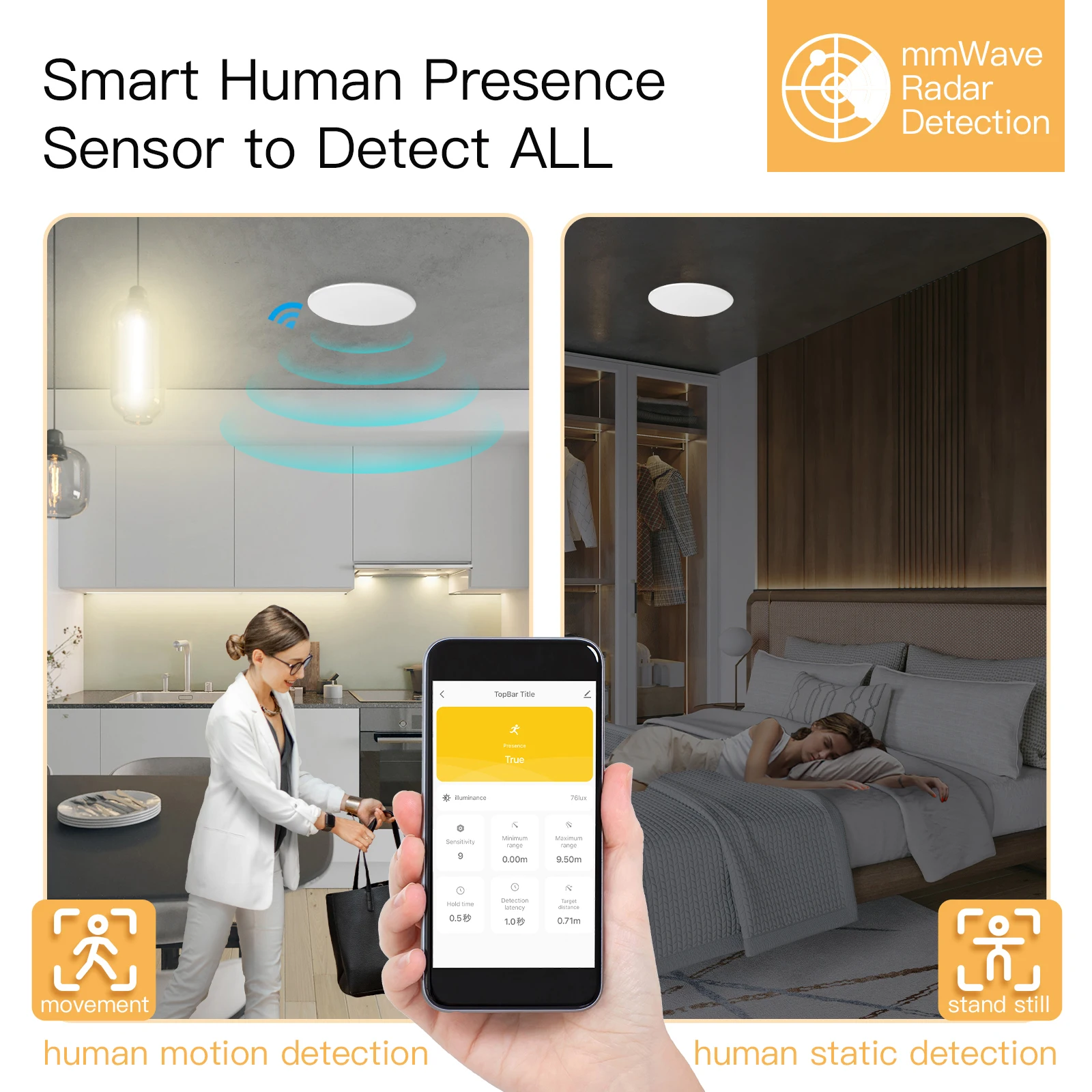 투야 스마트 지그비 와이파이 인체 감지 감지기, 레이더 - Smart Home Hub 리뷰 및 가격