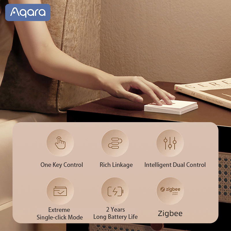 기존 Aqara 스마트 벽 스위치 E1 Zigbee 3 - Smart Home Zestaw 리뷰 및 가격