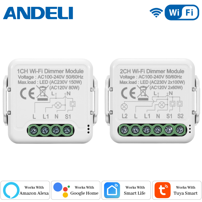 DIY Wifi 스마트 디머 스위치 모듈 Tuya/Sm - Smart Home Diy 리뷰 및 가격