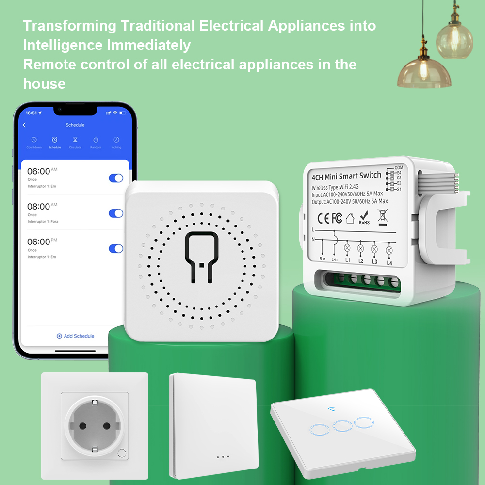 투야 와이파이 스마트 스위치 1/2/3/4 갱 4방향  - Smart Home Google 리뷰 및 가격