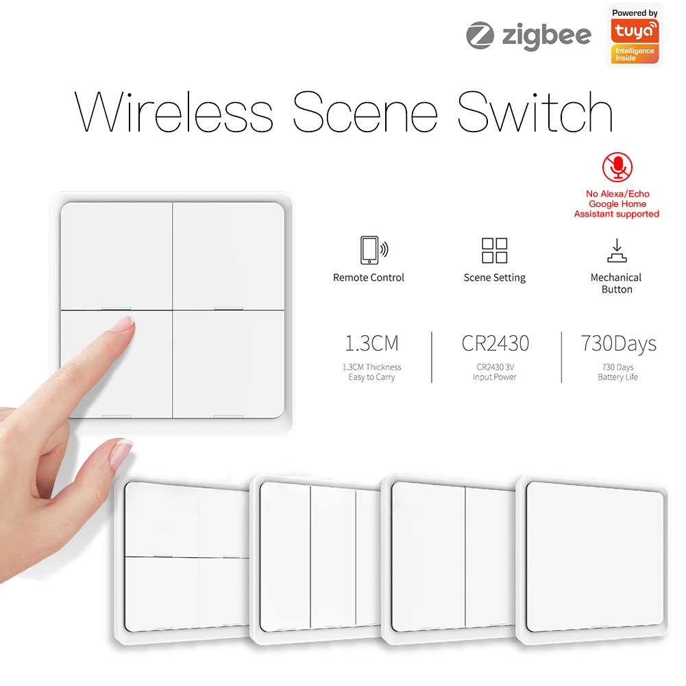 MOES ZigBee 무선 12구 스위치 Tuya 스마 - Tuya Smart Switch 리뷰 및 가격