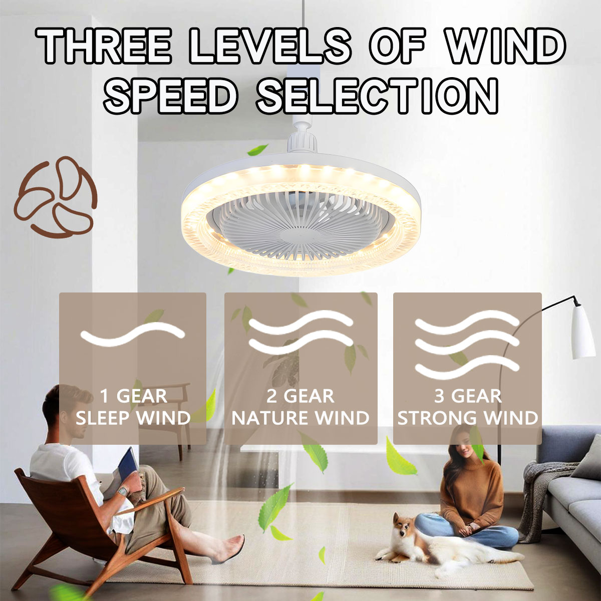 원격 제어 조명이 있는 스마트 3 In 1 천장 팬 E - Smart Home Ventilation System 리뷰 및 가격