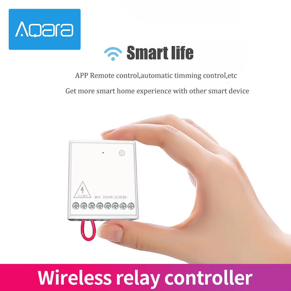 Aqara 2채널 무선 릴레이 컨트롤러 양방향 제어 모 - Smart Home Xiaomi App 리뷰 및 가격