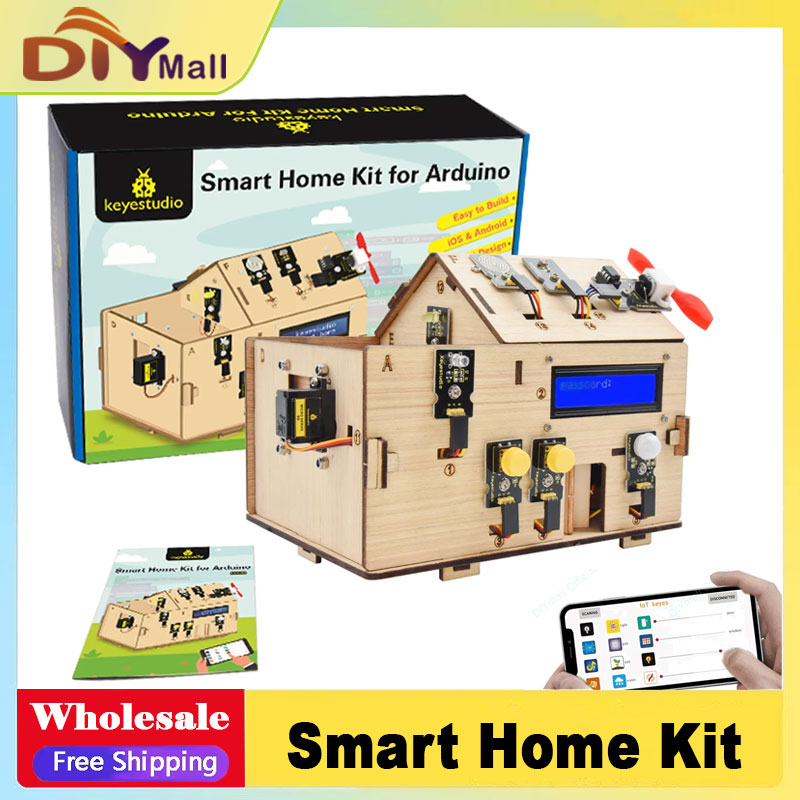 키이스튜디오 스마트 IoT 홈 키트 플러스 보드 포함  - Smart Home Diy 리뷰 및 가격