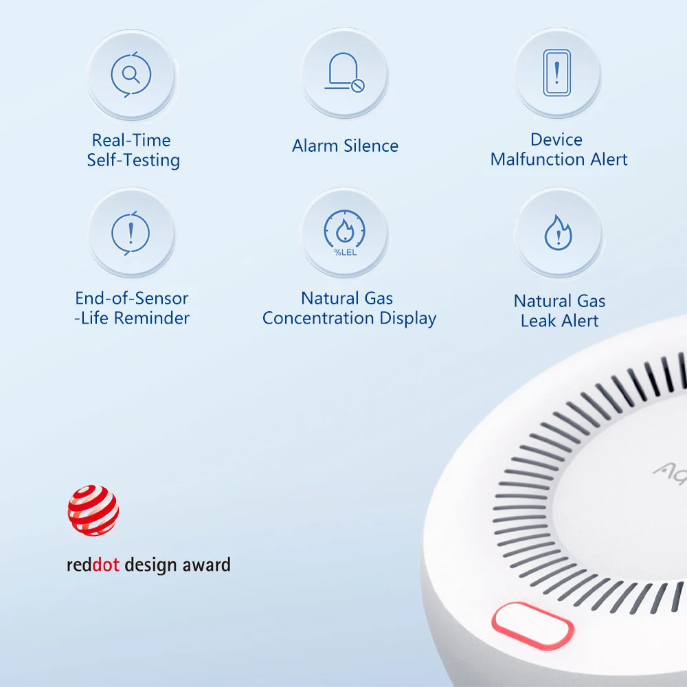 아카라 천연가스 감지기 스마트 가스 누출 경보 지그비  - Smart Home Xiaomi App 리뷰 및 가격