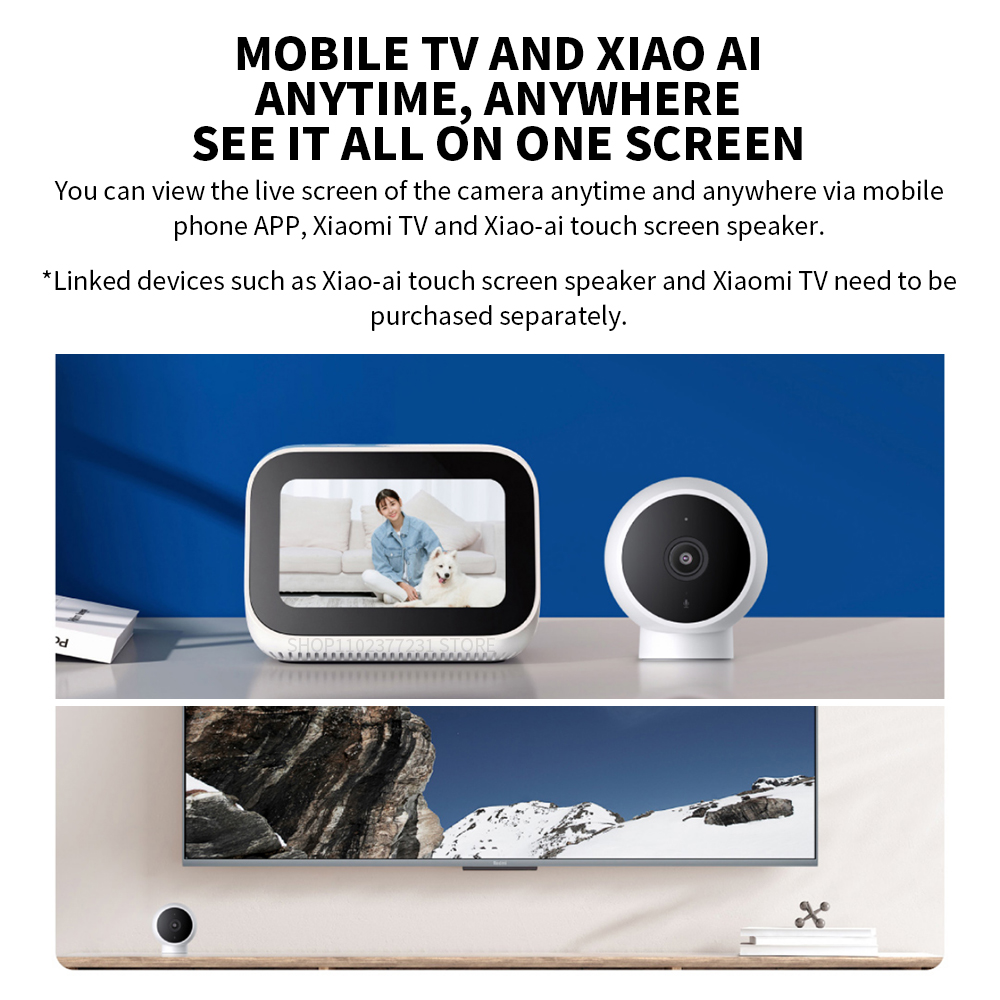 샤오미 스마트 IP 카메라 스탠다드 에디션 2K HD  - Smart Home Zestaw 리뷰 및 가격