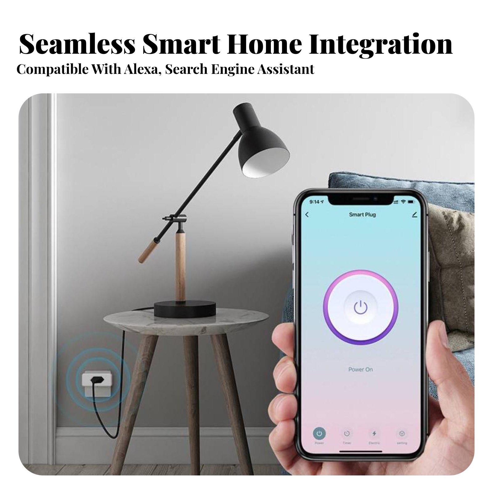 Tuya 스마트 와이파이 소켓 브라질 플러그 에너지 모 - Smart Home Energy App 리뷰 및 가격
