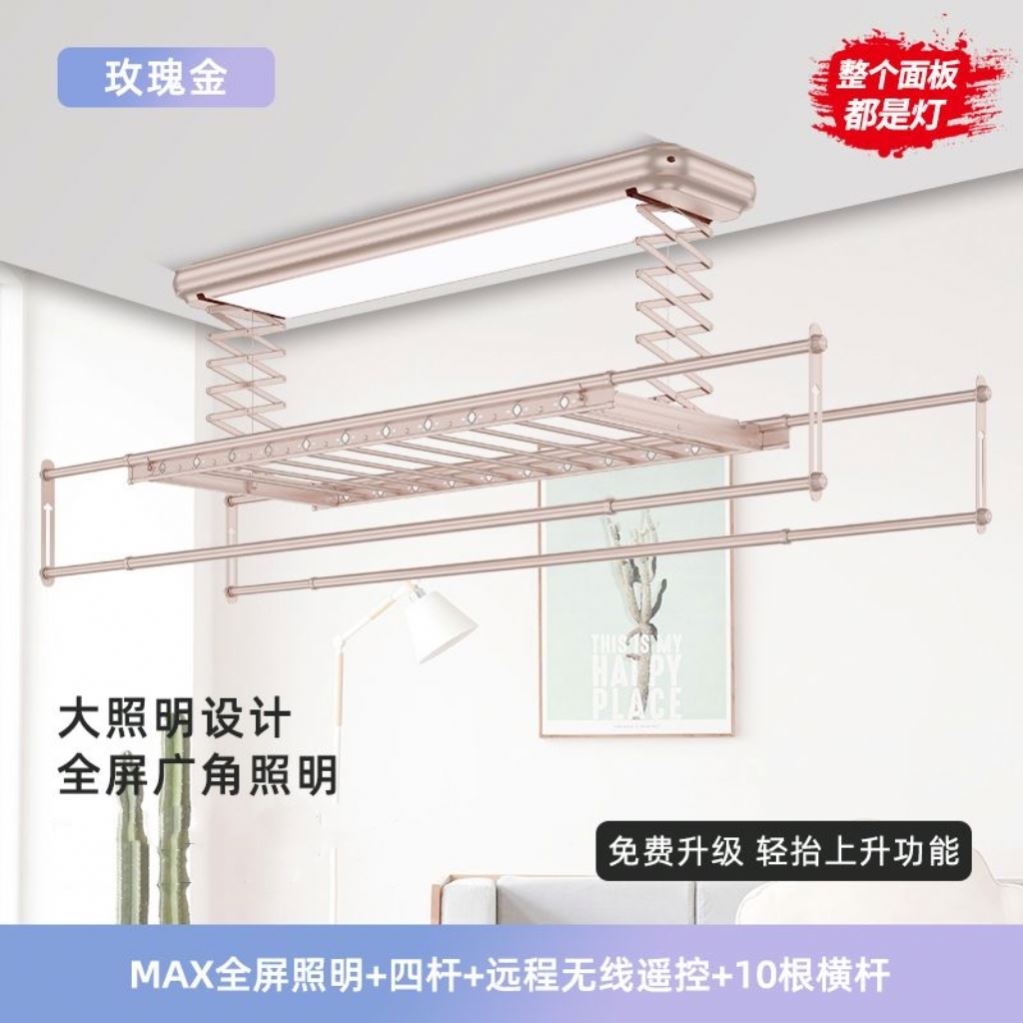스마트 전기 천장 건조기, 자동 리프트 기능이 있는 접 - Smart Home In Us 리뷰 및 가격