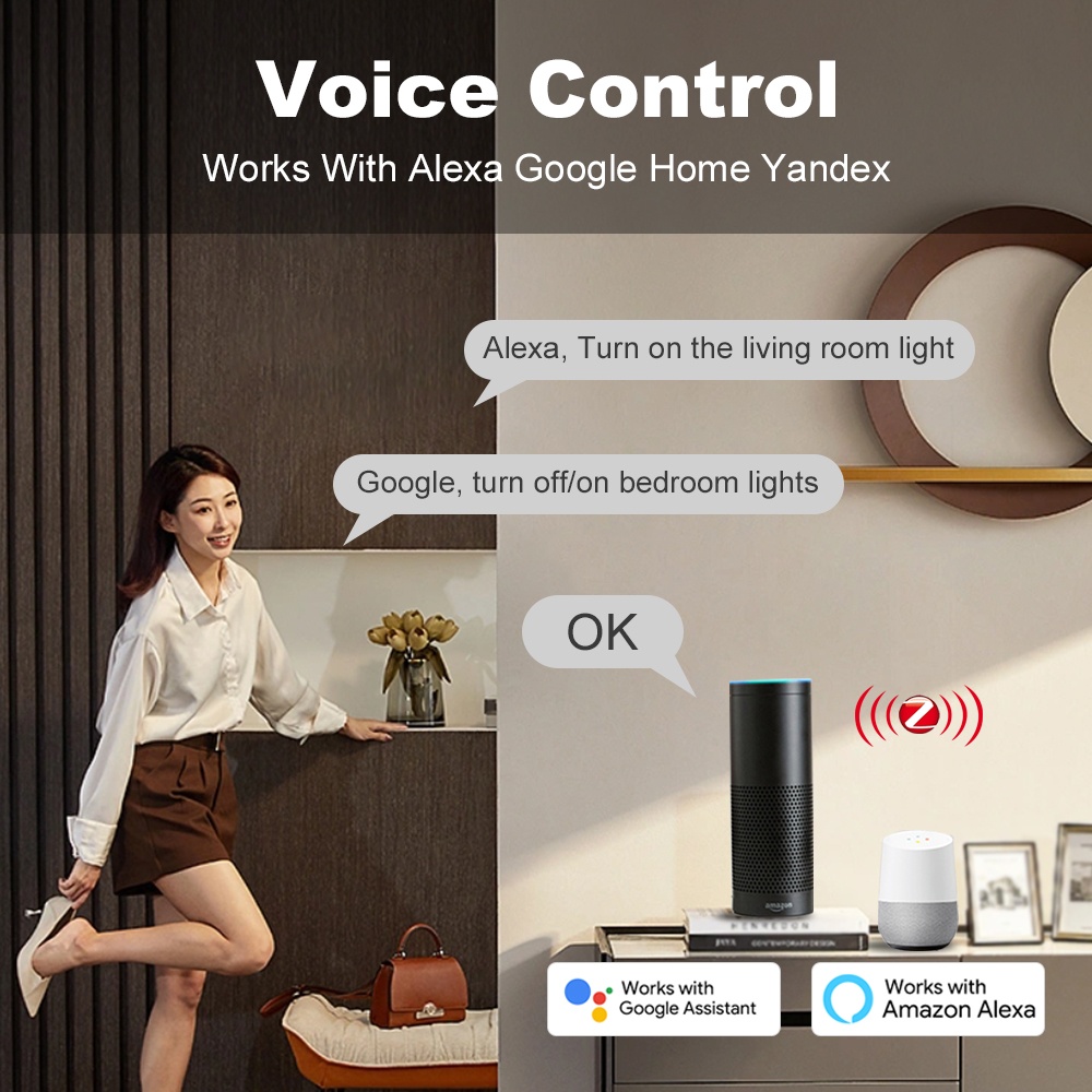 스마트 라이프 지그비 푸시 버튼 스위치 1 2 3 갱  - Smart Home Google 리뷰 및 가격