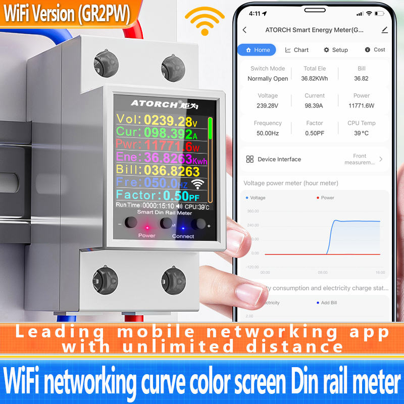 ‌ GR2PWS Tuya WiFi 스마트 Din 레일  - Smart Home Energy App 리뷰 및 가격