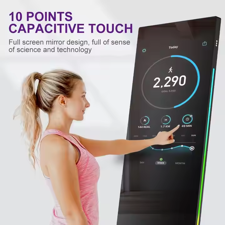 개인 트레이너 거울형 스탠딩 LCD AI 인공지능 홈짐 - Smart Home Gym Mirror 리뷰 및 가격