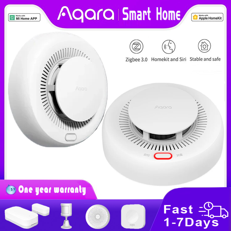 새로운 Aqara 연기 감지기 Zigbee 스마트 화재 - Smart Home Zestaw 리뷰 및 가격