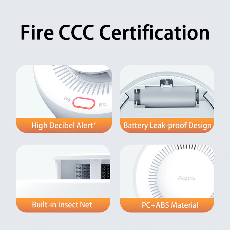 새로운 Aqara 연기 감지기 Zigbee 스마트 화재 - Smart Home Zestaw 리뷰 및 가격