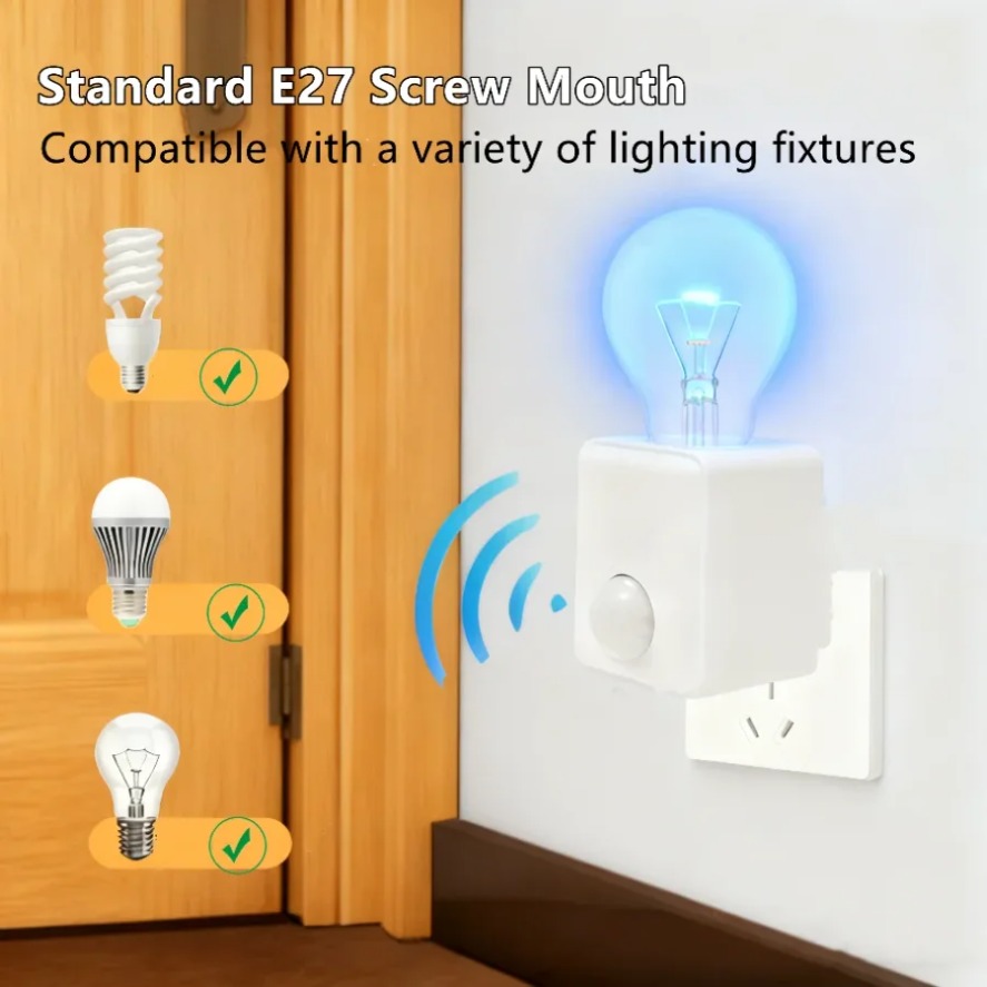 E27 PIR 모션 센서 LED 스위치 램프 베이스 E - Pir Motion Sensor 리뷰 및 가격