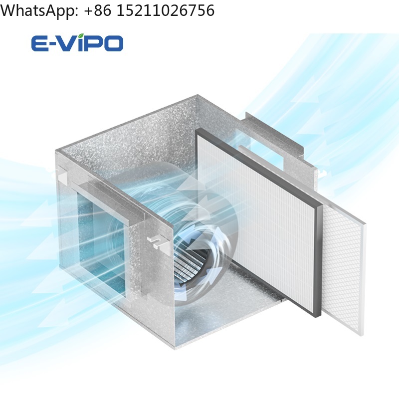 E-VIPO 유연한 단방향 환기 장치, 공기 흐름 추출 - Smart Home Ventilation System 리뷰 및 가격