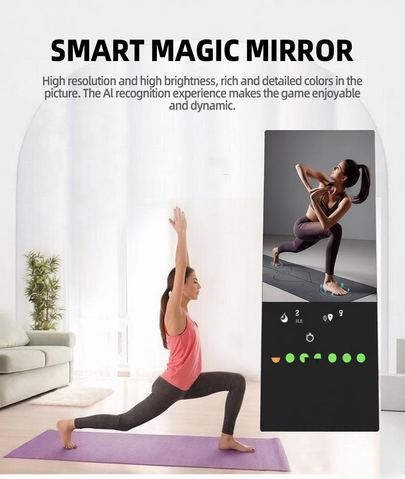 스마트 A형 피트니스 미러 (안드로이드 터치스크린 32 - Smart Home Gym Mirror 리뷰 및 가격