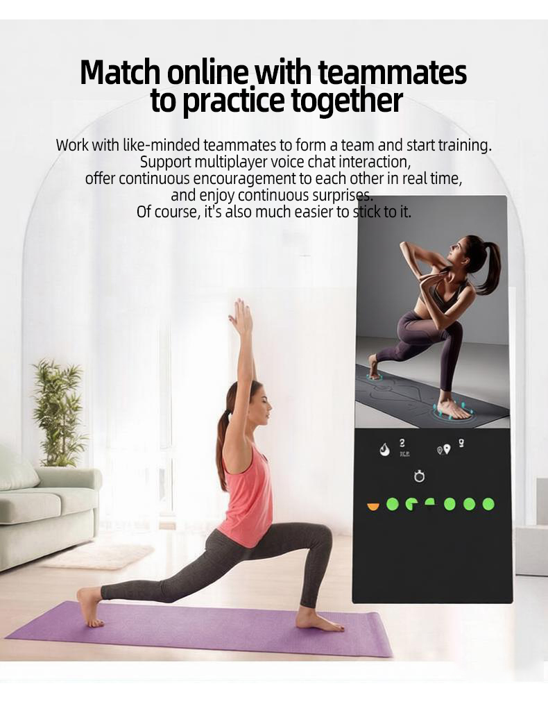 스마트 A형 피트니스 미러 (안드로이드 터치스크린 32 - Smart Home Gym Mirror 리뷰 및 가격