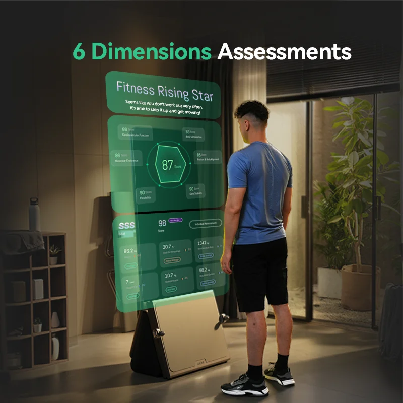 올인원 유니섹스 스마트 트레이너 홈짐 피트니스 미러 저 - Smart Home Gym Mirror 리뷰 및 가격