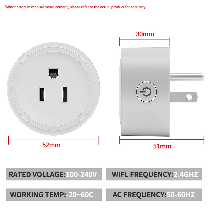 에너지 모니터링 기능이 있는 WiFi 스마트 플러그 음 - Smart Home Energy App 리뷰 및 가격