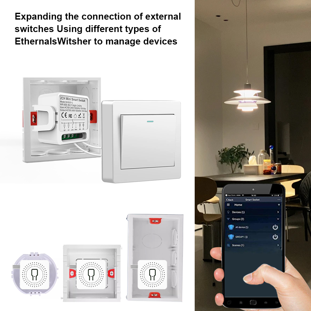 2웨이 투야 스마트 스위치 2갱 스마트 라이트 차단기  - Smart Home Google 리뷰 및 가격