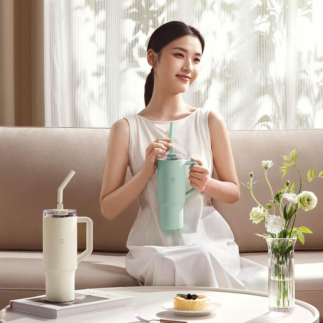 Xiaomi Mijia 스마트 밀짚 컵 1L 대용량 3 - Smart Home Yeelight 리뷰 및 가격