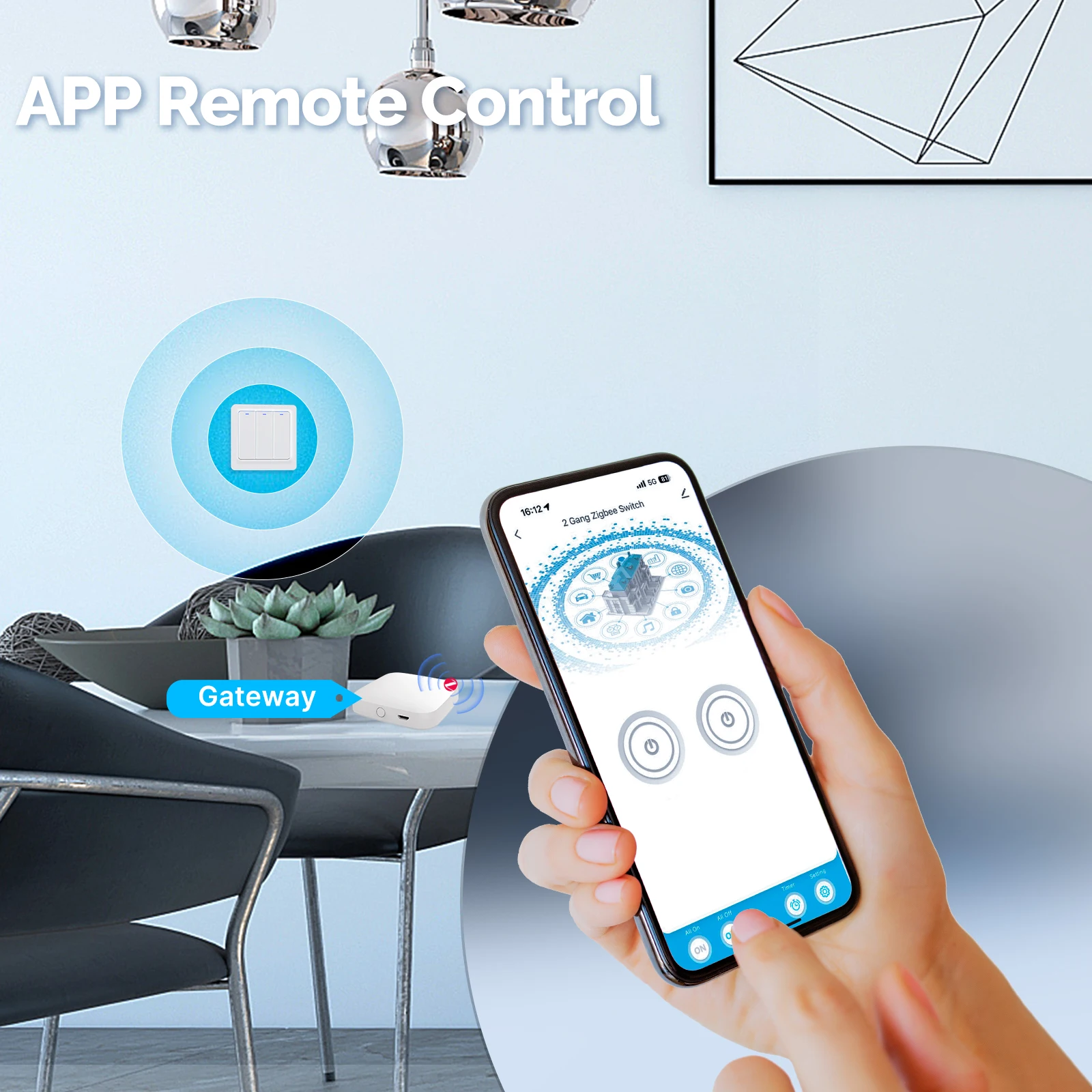 MOES ZigBee 스마트 조명 스위치 투야 중성선  - Smart Home Google 리뷰 및 가격