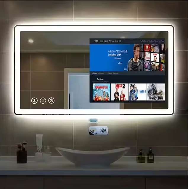 맞춤형 크기 도매 호텔 가정용 터치스크린 미러 TV 안 - Smart Home Gym Mirror 리뷰 및 가격