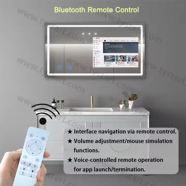 맞춤형 크기 도매 호텔 가정용 터치스크린 미러 TV 안 - Smart Home Gym Mirror 리뷰 및 가격